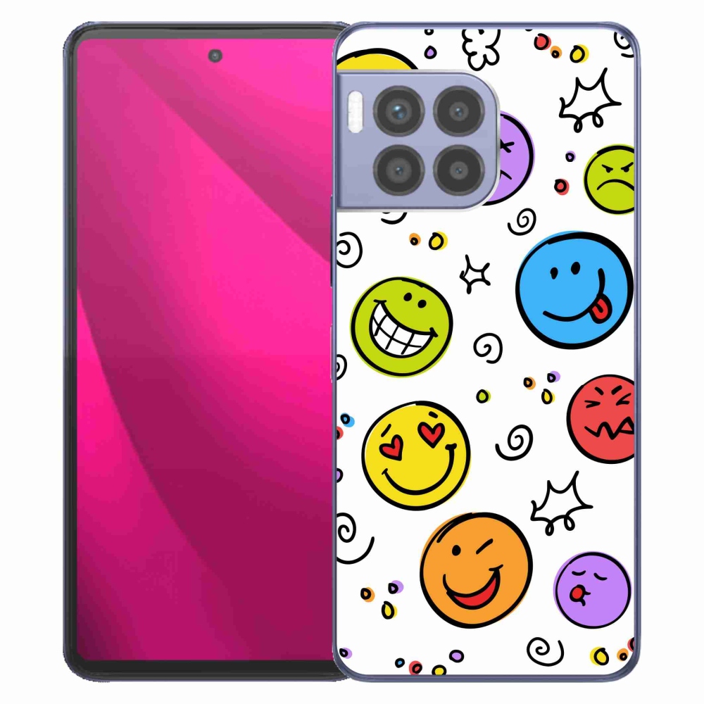 Zselés borítás mmCase a T-Mobile T Phone 2 Pro készülékhez - smiley-k
