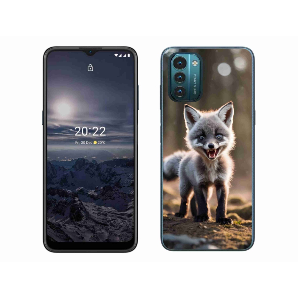 Zselés borítás mmCase a Nokia G11/G21 készülékhez - angry fox