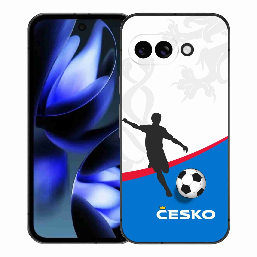 Gél borítás mmCase a Google Pixel 9a számára - Labdarúgás Csehország 1