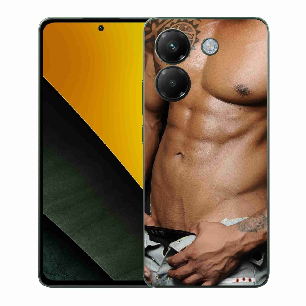 Gél borítás mmCase a Xiaomi Poco M7 Pro 5G számára - szexi férfi