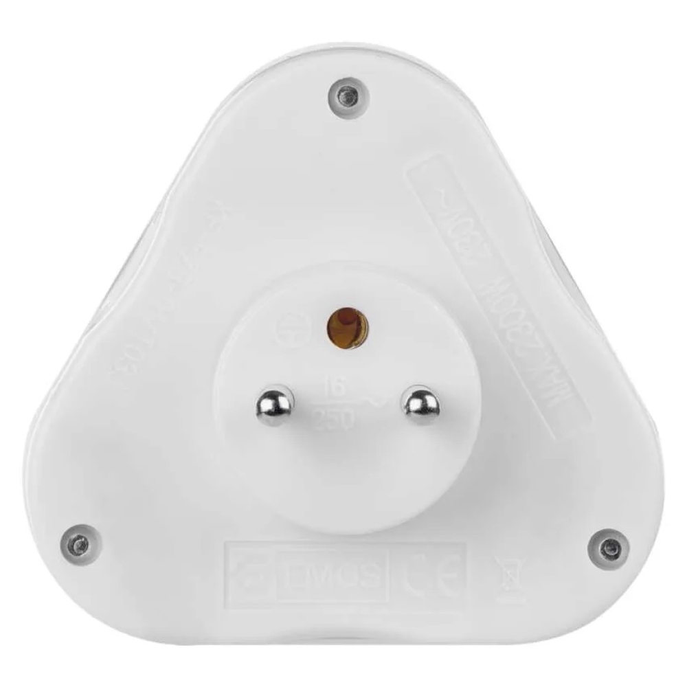 Aljzat 3× kerek - fehér