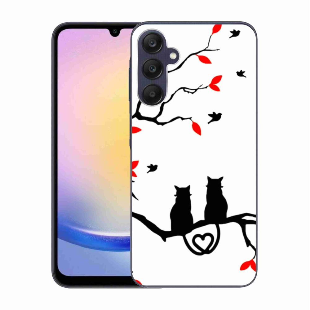 Gél borítás mmCase Samsung Galaxy A25 5G - macskaszerelem