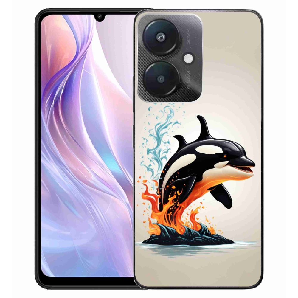 Gél borítás mmCase a Xiaomi Redmi 13C 5G-hez - írisz