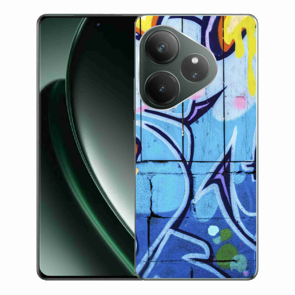 Zselés borítás mmCase a Realme GT 6 5G/GT 6T 5G - graffiti