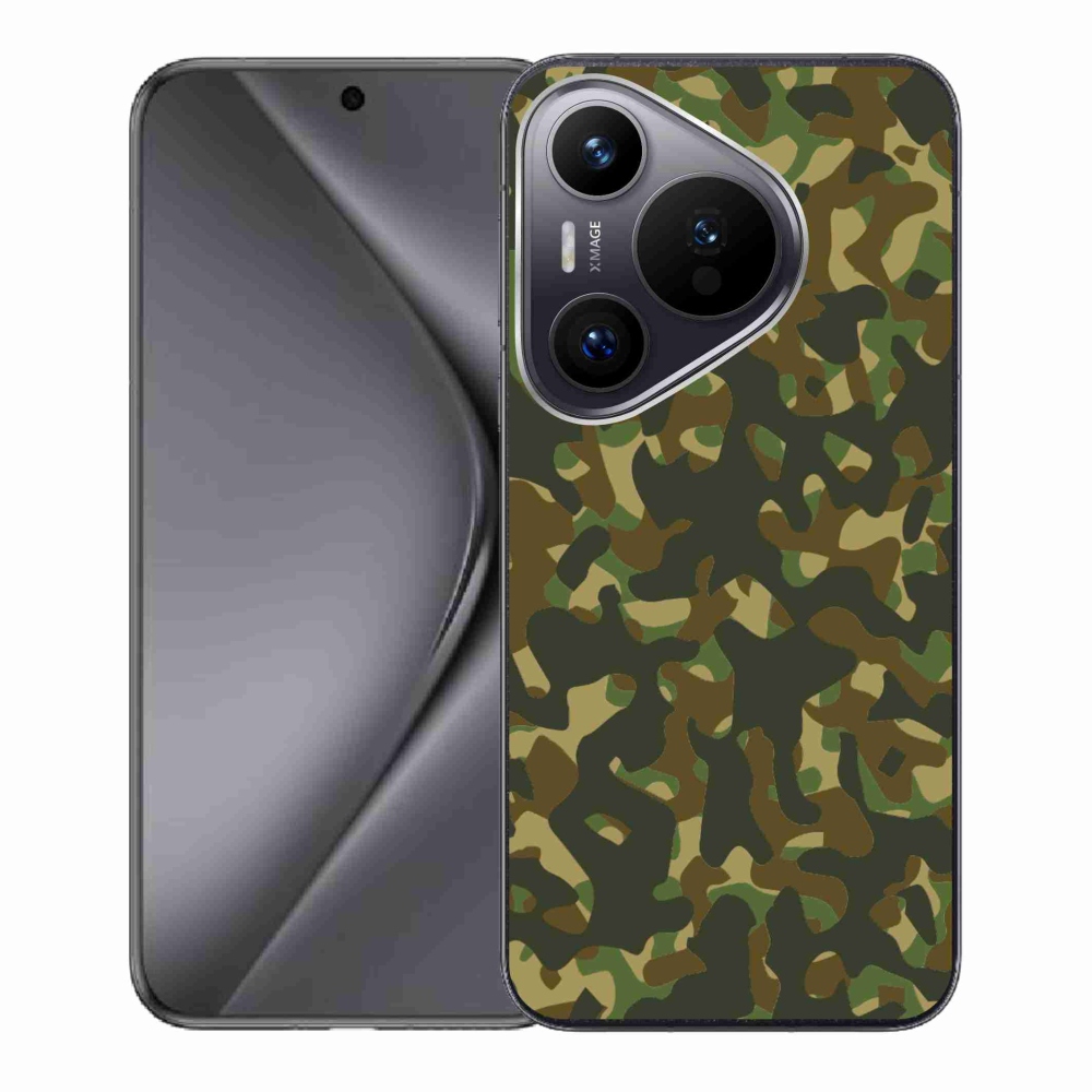 Zselés borítás mmCase a Huawei Pura 70 készülékhez - álcázott minta 1