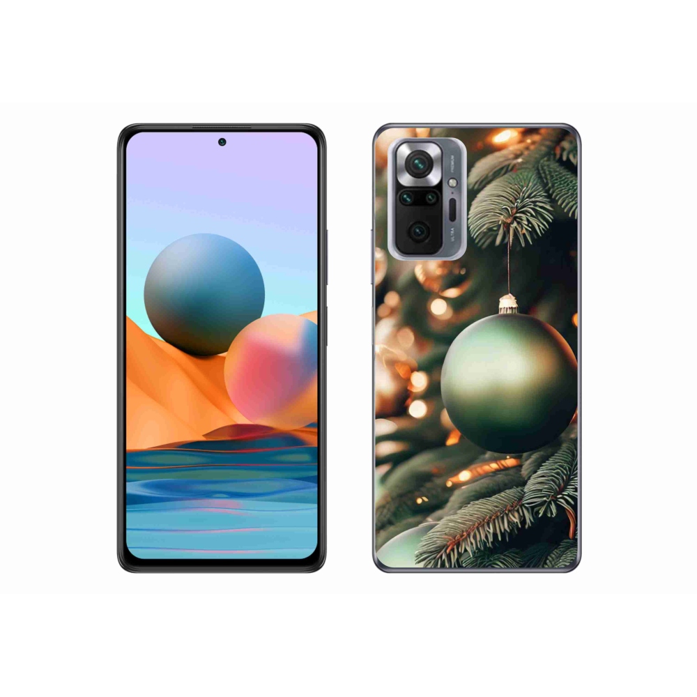 Gél borítás mmCase a Xiaomi Redmi Note 10 Pro számára - karácsonyi dekorációk 1