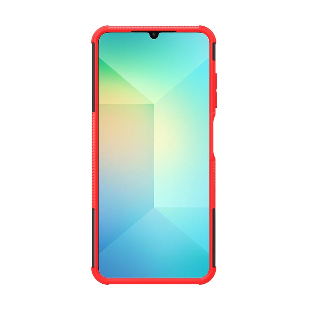 Rúgásálló borítás Samsung Galaxy A06 4G készülékhez - piros