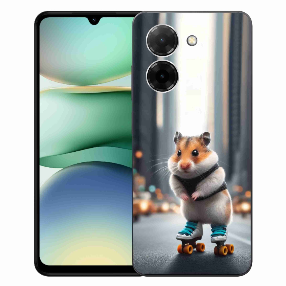Gél borítás mmCase for Xiaomi Redmi A5 (171.7x77.8x8.3mm) - hörcsög a görkorcsolyán