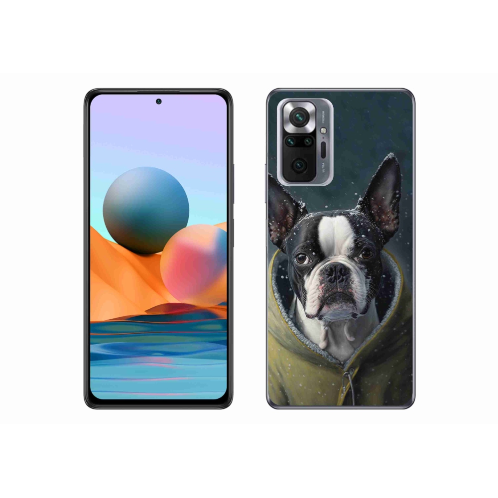 Gél borítás mmCase a Xiaomi Redmi Note 10 Pro készülékhez - bulldog
