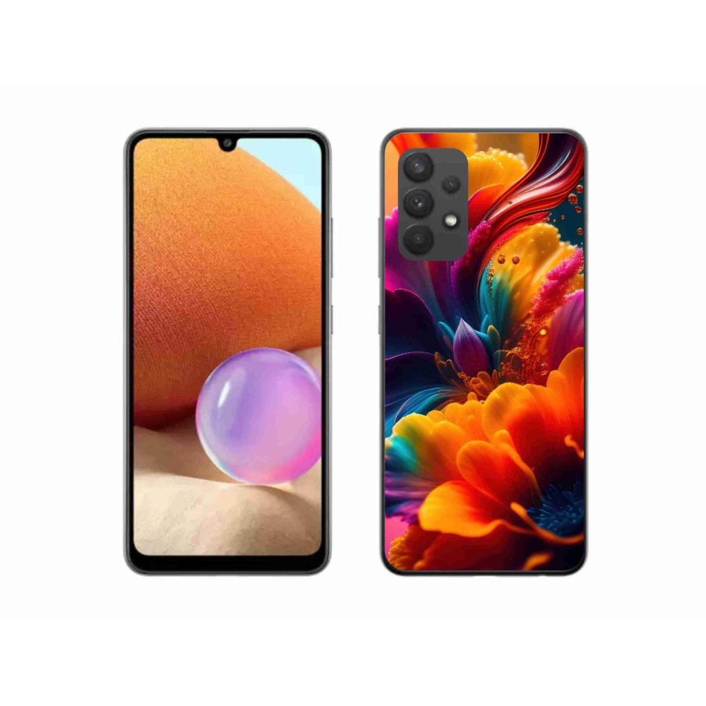 Zselés borítás mmCase Samsung Galaxy A32 4G - absztrakt motívum 2