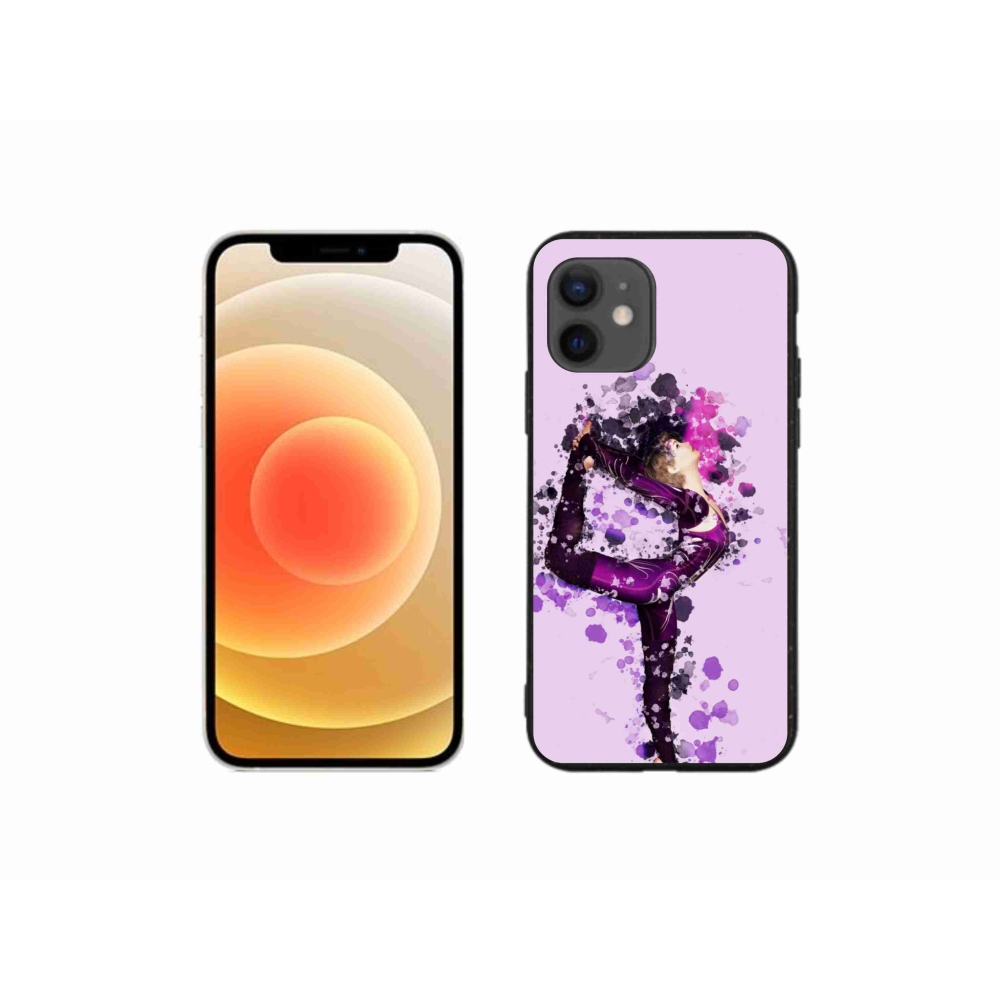 Zselés borítás mmCase iPhone 12 mini készülékhez - balerina