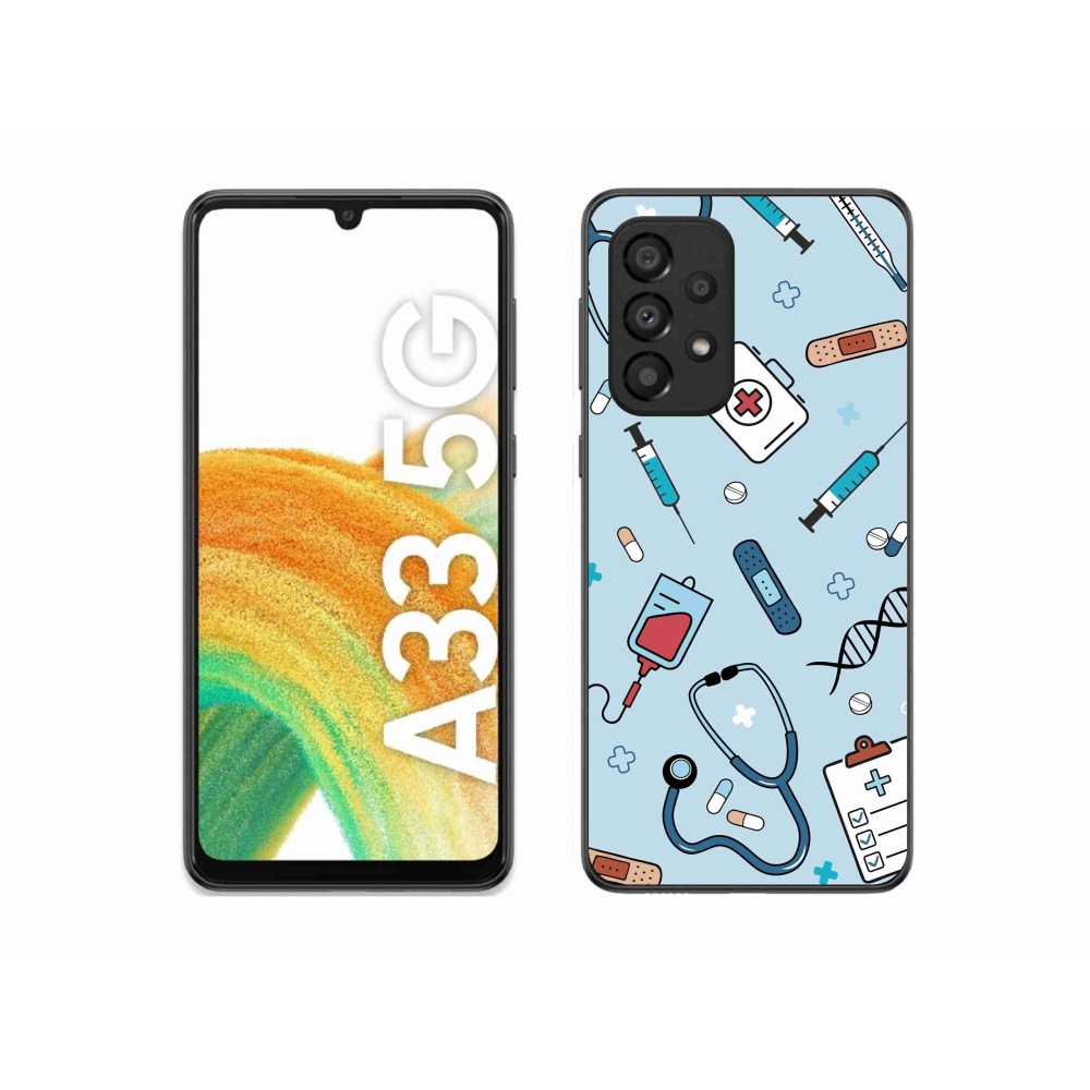 Gél védőburkolat mmCase Samsung Galaxy A33 5G - egészség 1