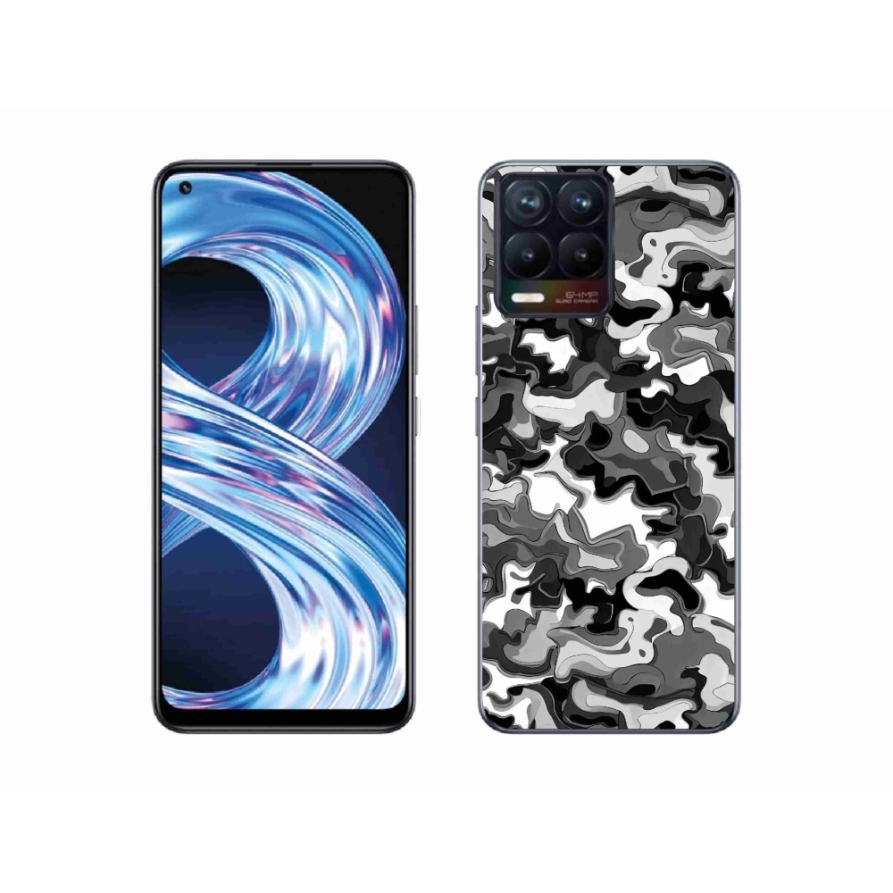 Gél borítás mmCase a Realme 8 4G-hez - álcázó minta 3
