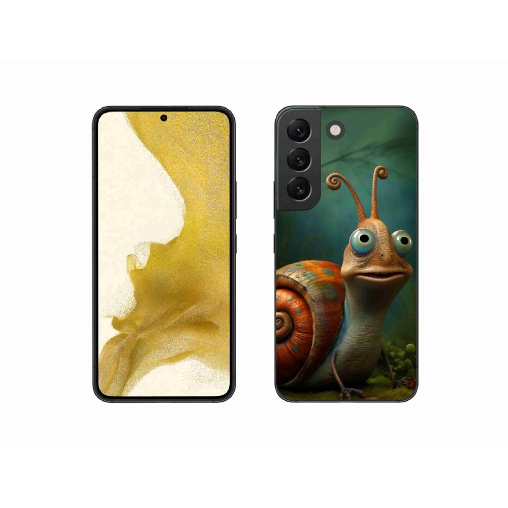 Zselés borítás mmCase Samsung Galaxy S22 5G - csiga