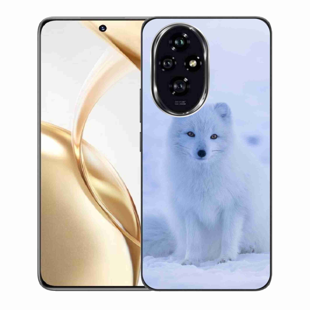 Zselés borítás mmCase a Honor 200 5G készülékhez - polár róka