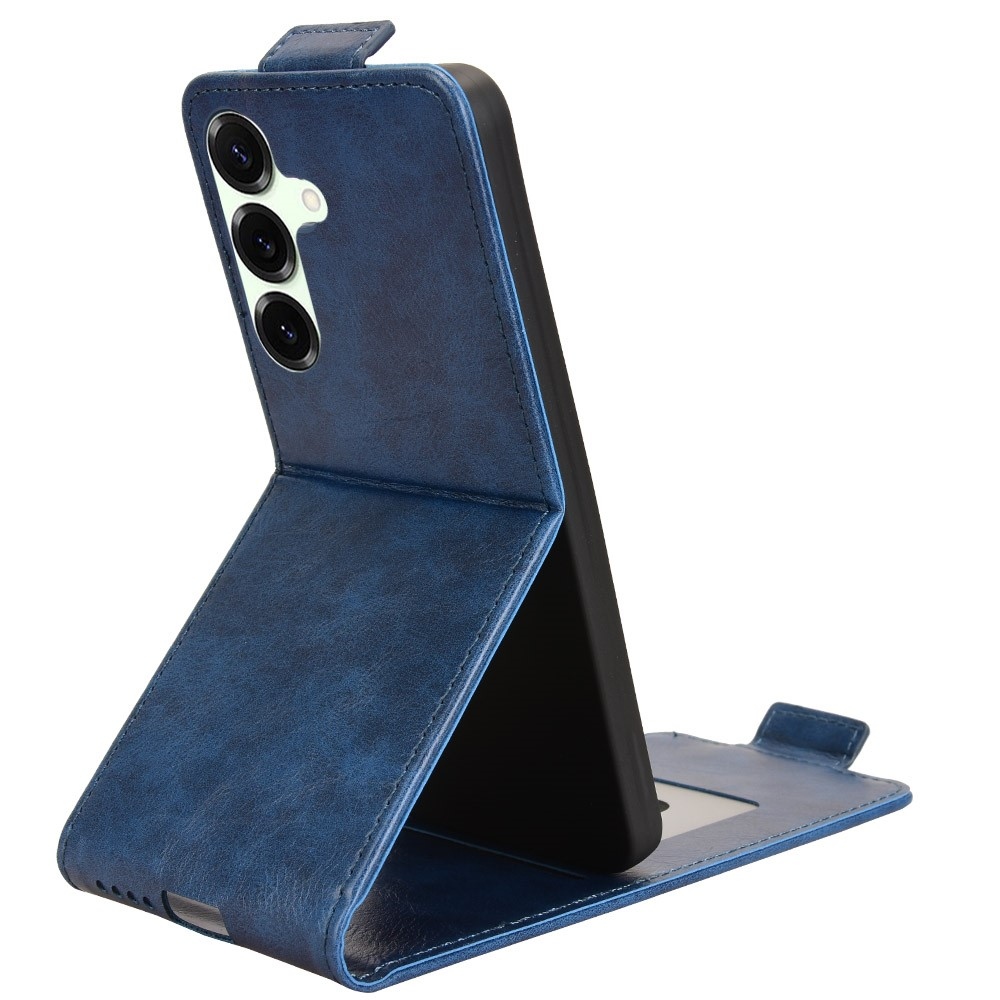 Vert flip tok Samsung Galaxy S25 FE készülékhez - kék