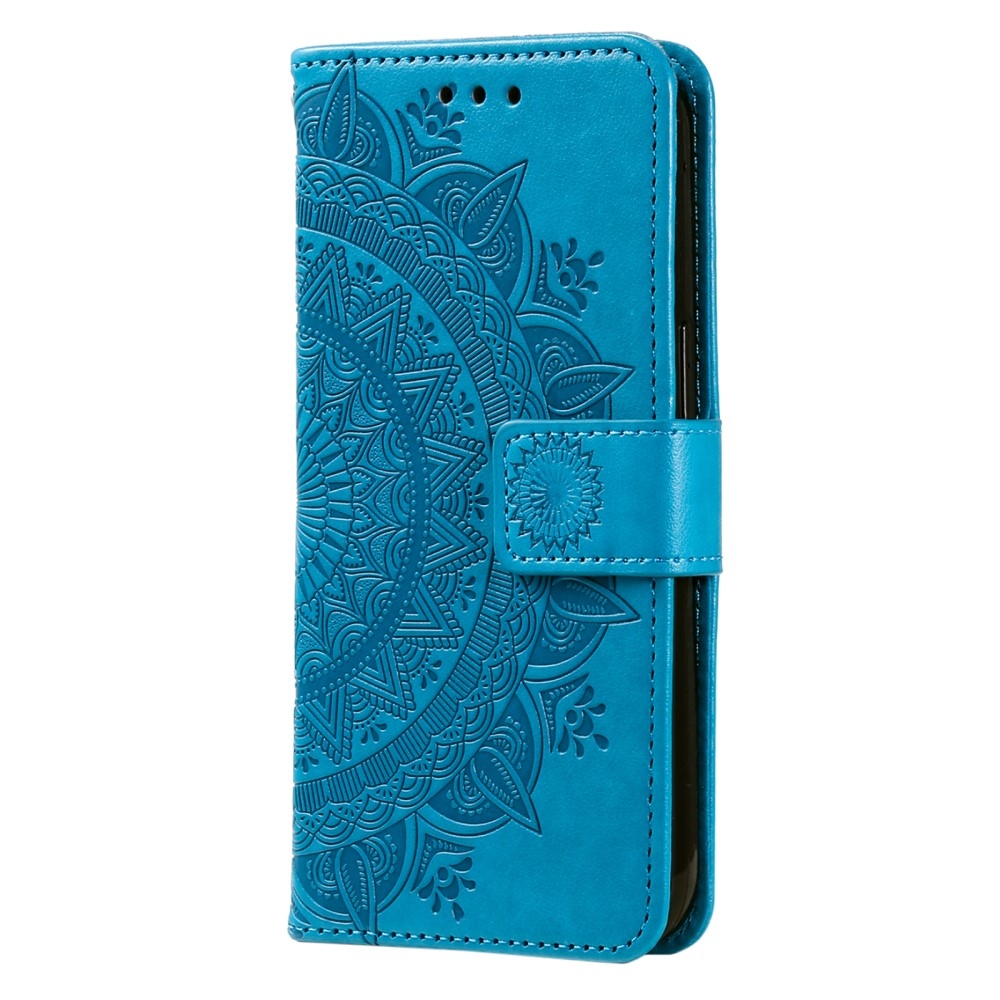 Mandala könyv tok a Honor Magic 7 Lite 5G készülékhez - kék
