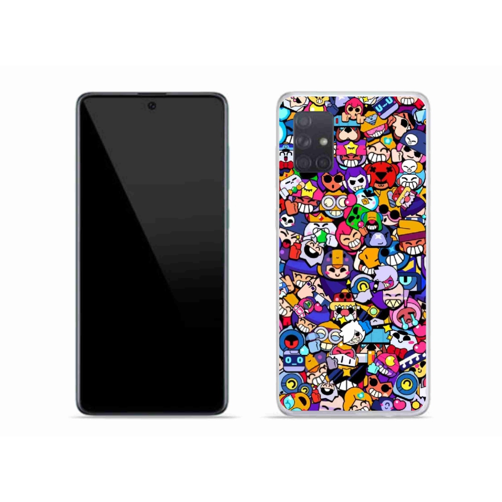 Gél borítás mmCase Samsung Galaxy A71 - brawl stars 2