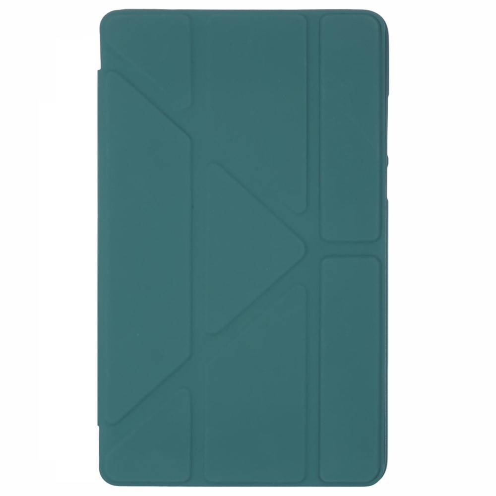 Origamis összecsukható táblagép tok Xiaomi Redmi Pad SE 8.7 - sötétzöld