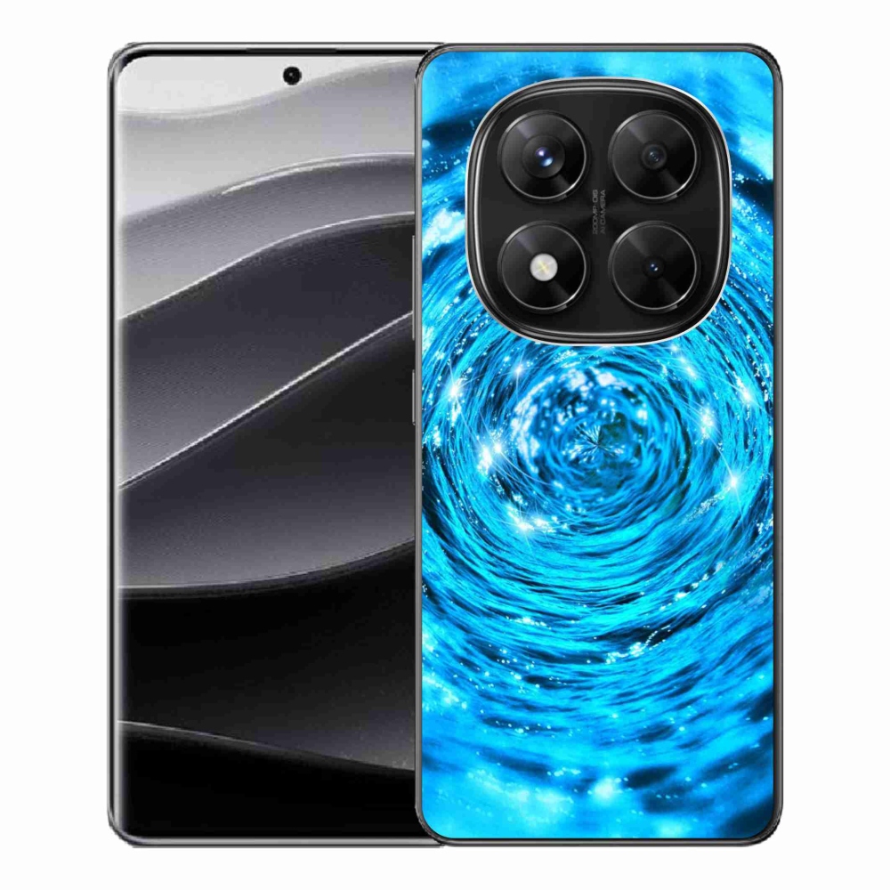 Gél borítás mmCase a Xiaomi Redmi Note 14 Pro 5G/Poco X7 5G - water vortex - számára