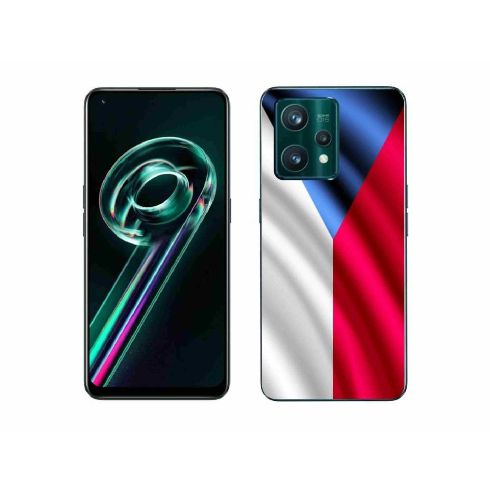 Gél borítás mmCase a Realme 9 Pro+ 5G számára - cseh zászló