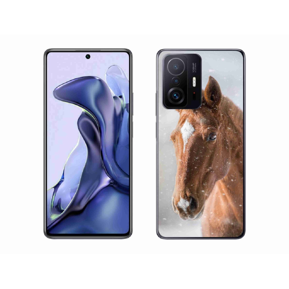 Gél borítás mmCase a Xiaomi 11T-hez - barna ló 2