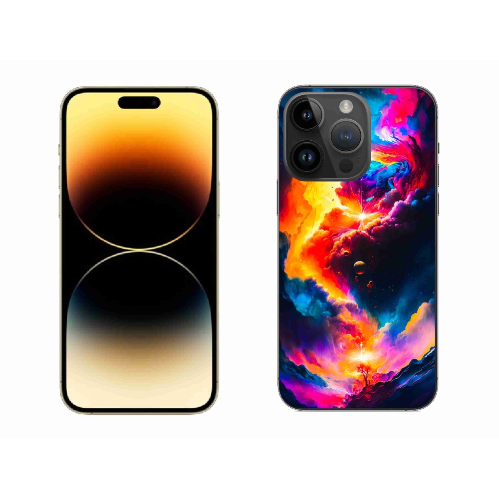 Zselés borítás mmCase iPhone 14 Pro Max készülékhez - absztrakt motívum