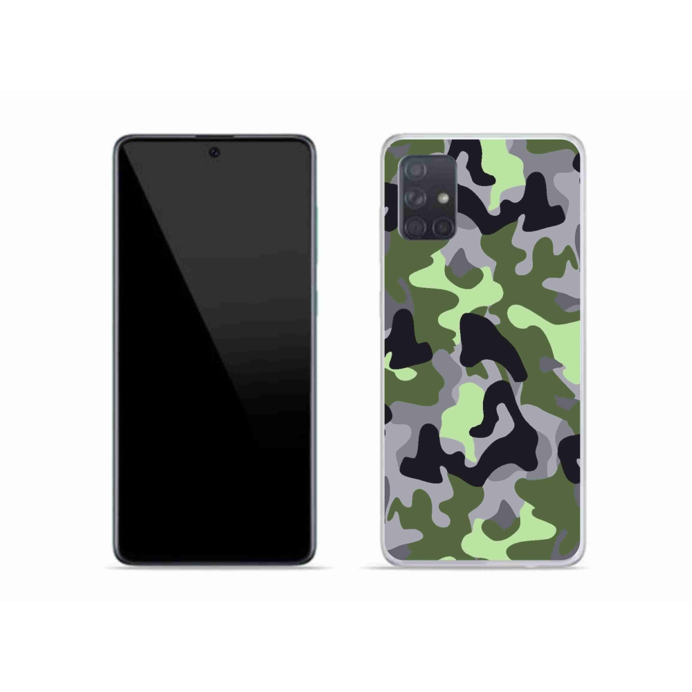 Gél védőhuzat mmCase Samsung Galaxy A51 - terepszínű minta 7