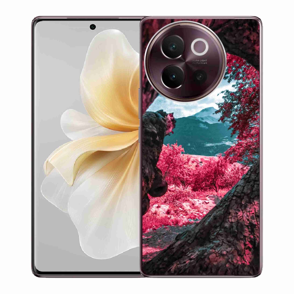 Gél borítás mmCase a Vivo V40 Lite 5G-n - hegyi kilátás