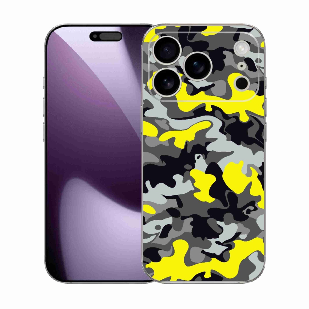 Zselés borítás mmCase iPhone 17 Pro készülékhez - terepszínű minta 6