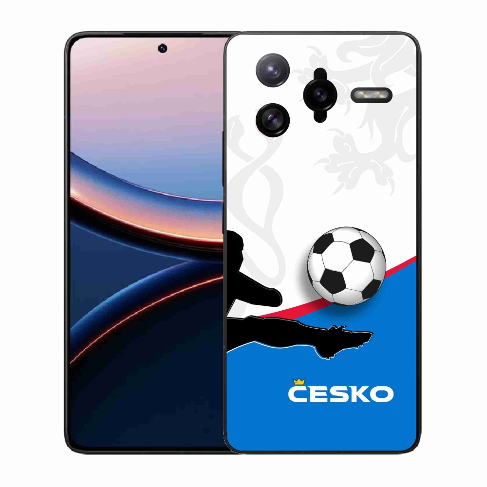 Gél borítás mmCase a Xiaomi Poco F7 Ultra - futball Csehország 3