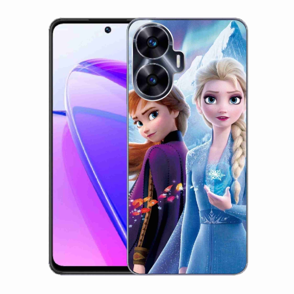 Gél borítás mmCase a Realme C55 készülékhez - Ice Kingdom 3