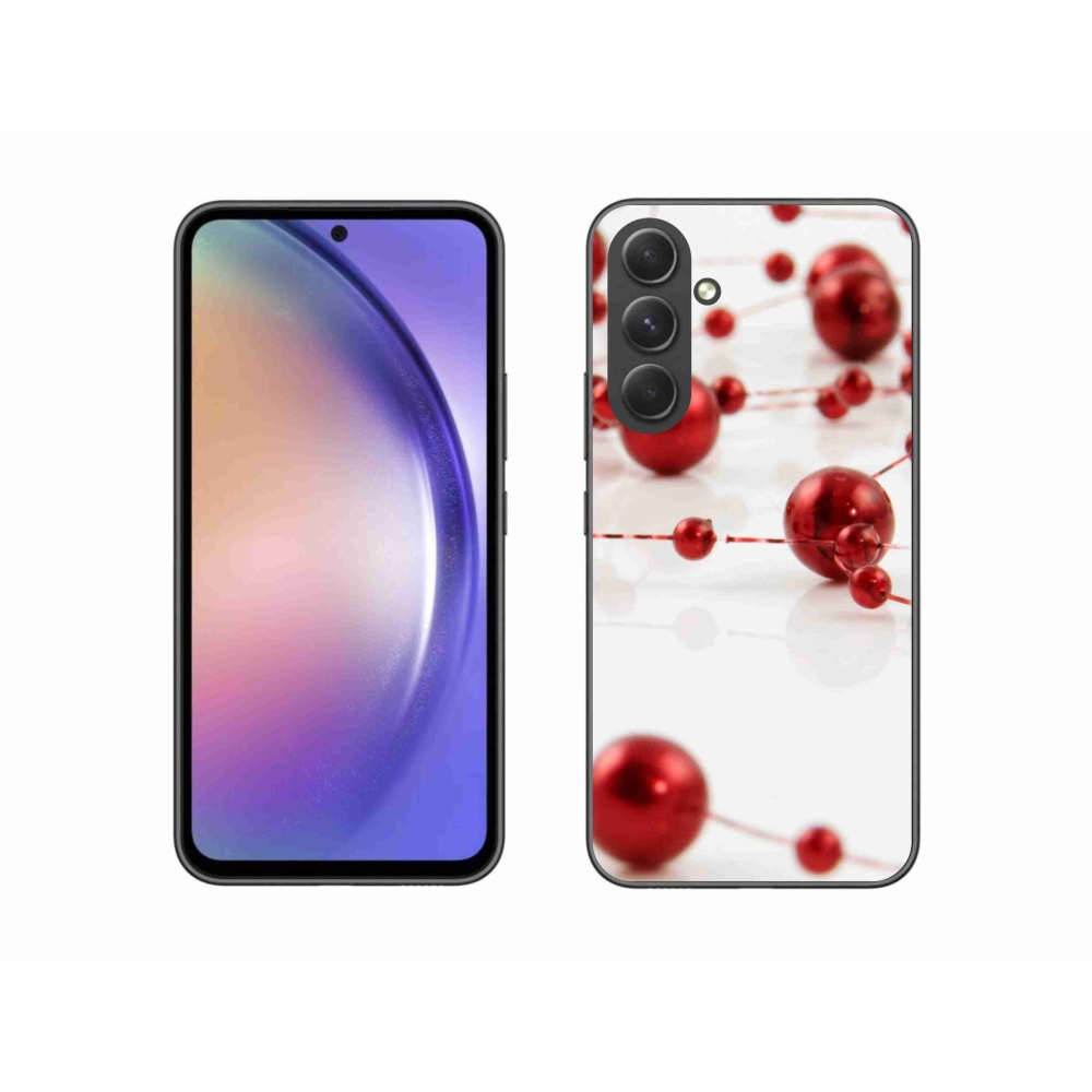 Gél borítás mmCase Samsung Galaxy A54 5G - Karácsonyi lánc