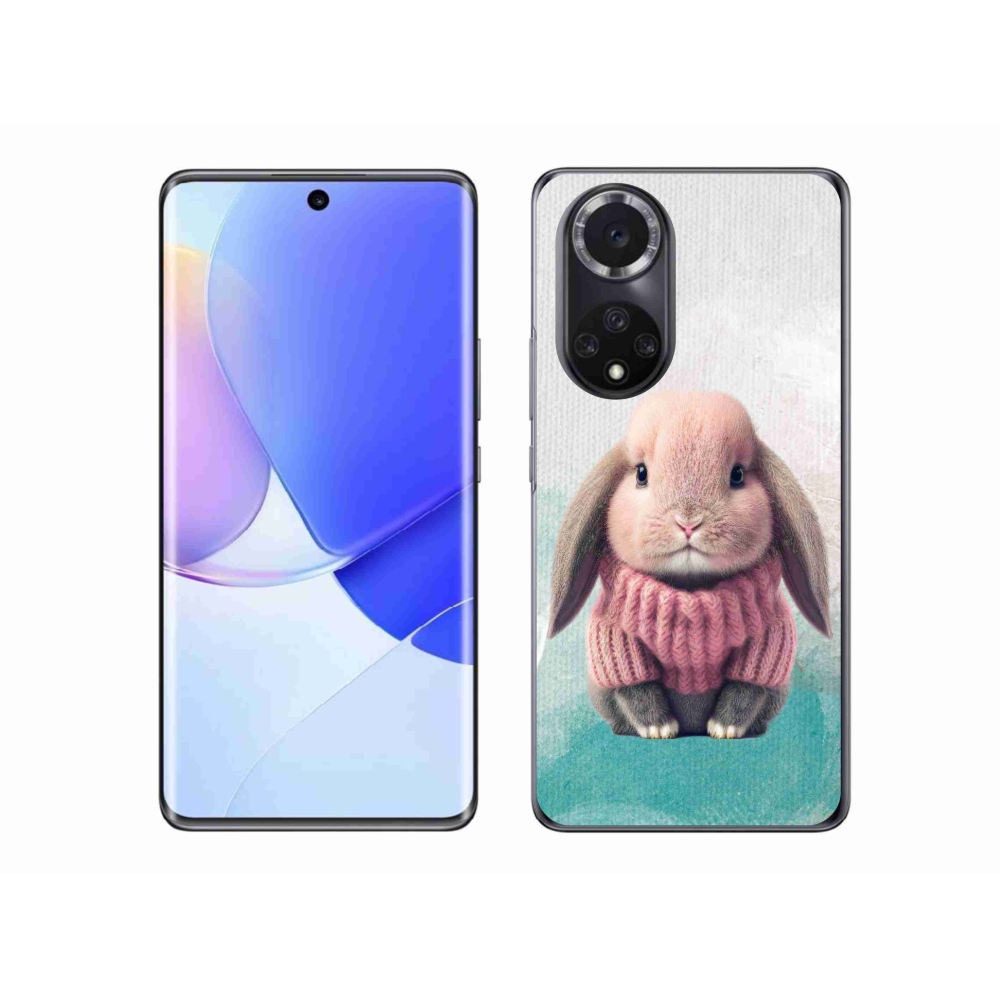 Gél borítás mmCase a Huawei Nova 9-hez - nyúl pulóverben