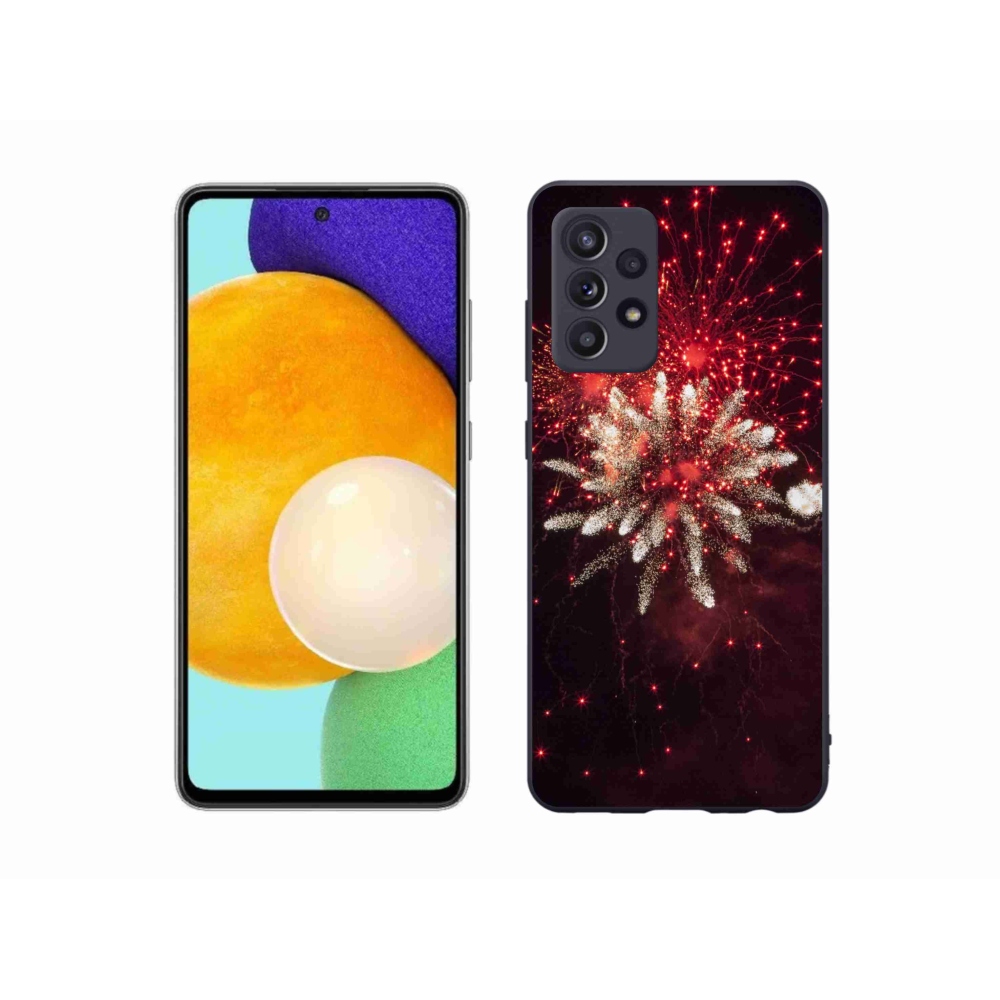 Gél borítás mmCase Samsung Galaxy A52s 5G - tűzijáték