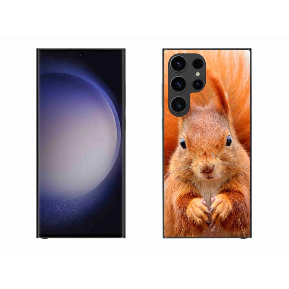 Zselés borítás mmCase Samsung Galaxy S23 Ultra 5G - mókus