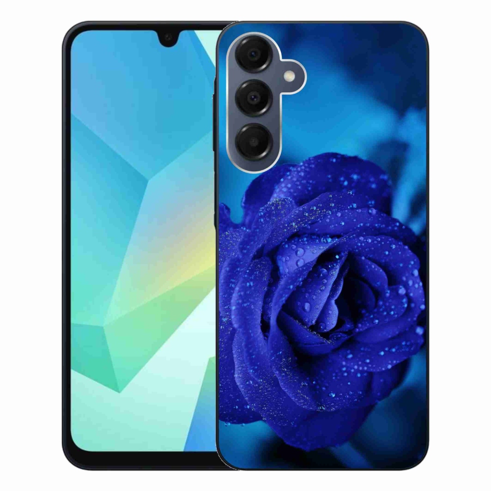 Gél tok mmCase Samsung Galaxy A16 4G/5G készülékhez - kék rózsa