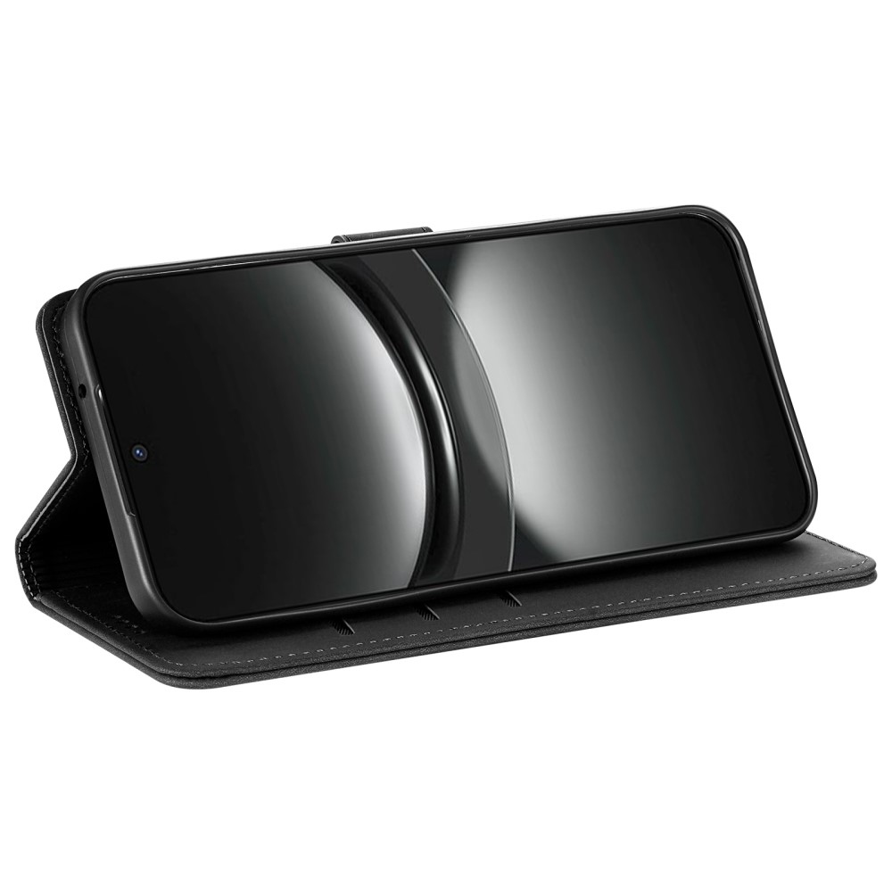 AZNS tok könyv tok Honor Magic 7 Pro 5G - fekete