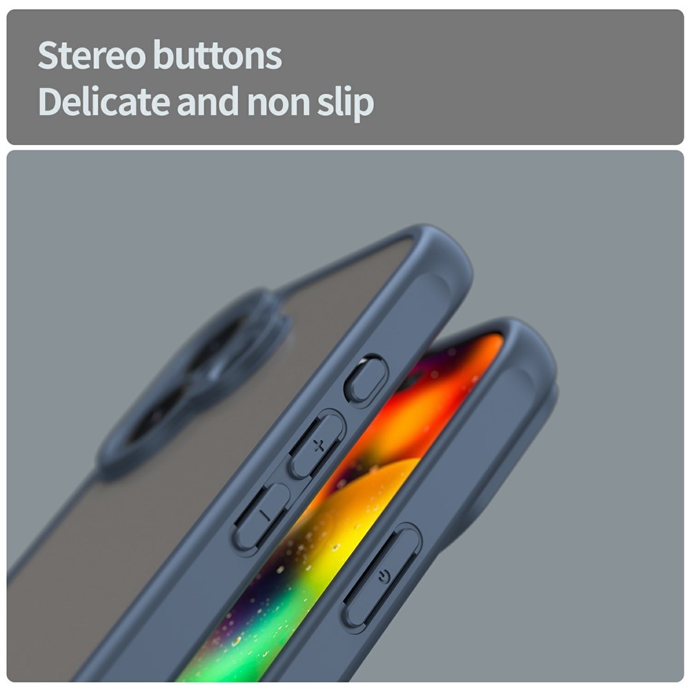 Proof gél tok fix hátlappal iPhone 17 készülékhez - kék