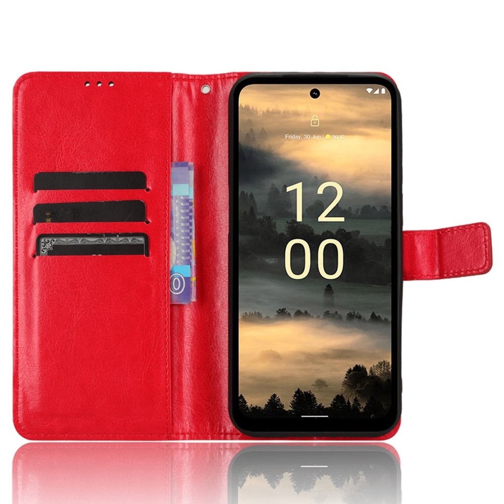 Lókönyv tok a Nokia XR21 készülékhez - piros