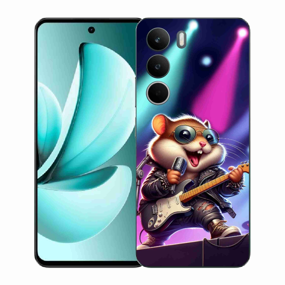 Gél borítás mmCase a Realme C71-hez - hörcsög hintaló