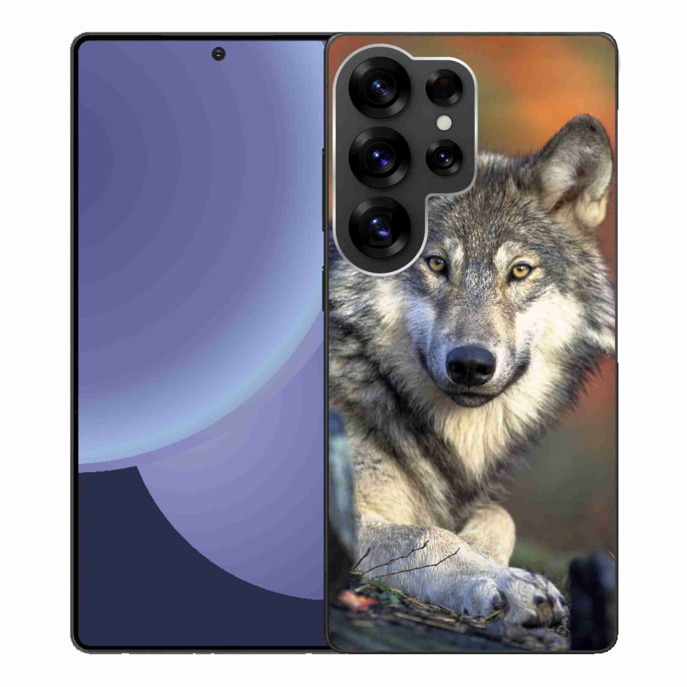 Gél borítás mmCase Samsung Galaxy S25 Ultra - farkas