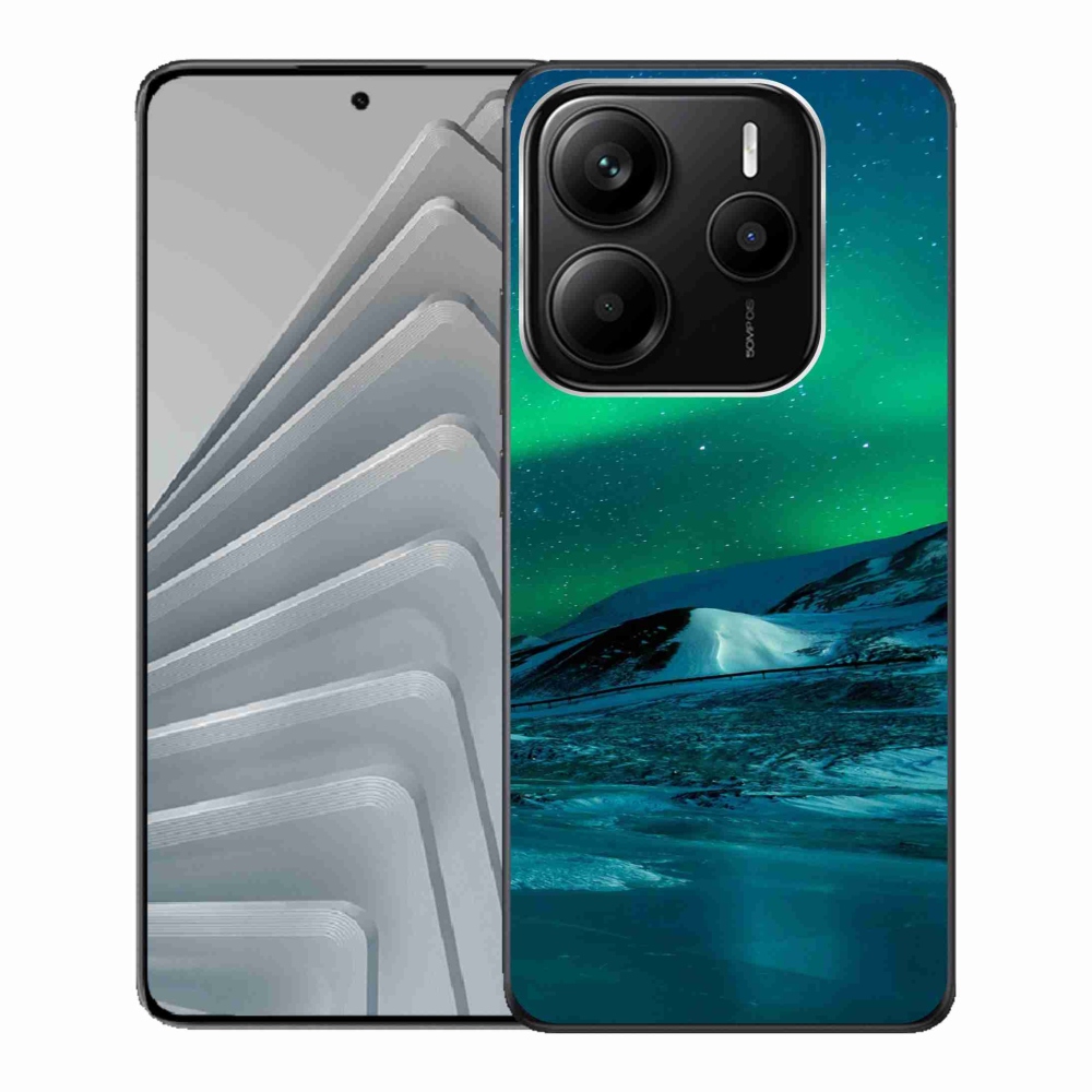 Gél borítás mmCase a Xiaomi Redmi Note 14 5G-hez - sarki fény