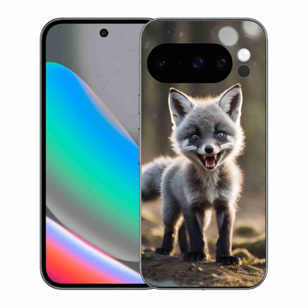 Gél borítás mmCase a Google Pixel 10 Pro készülékhez - angry fox