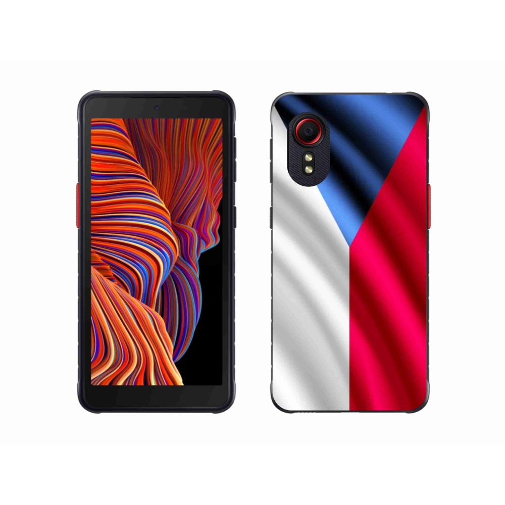 Gél borítás mmCase Samsung Galaxy Xcover 5 - cseh zászlóhoz