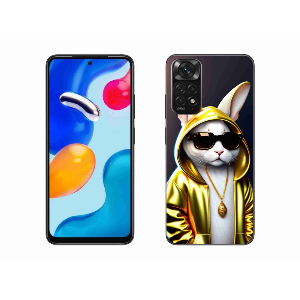 Gél borítás mmCase a Xiaomi Redmi Note 11S 4G-hez - cat boss