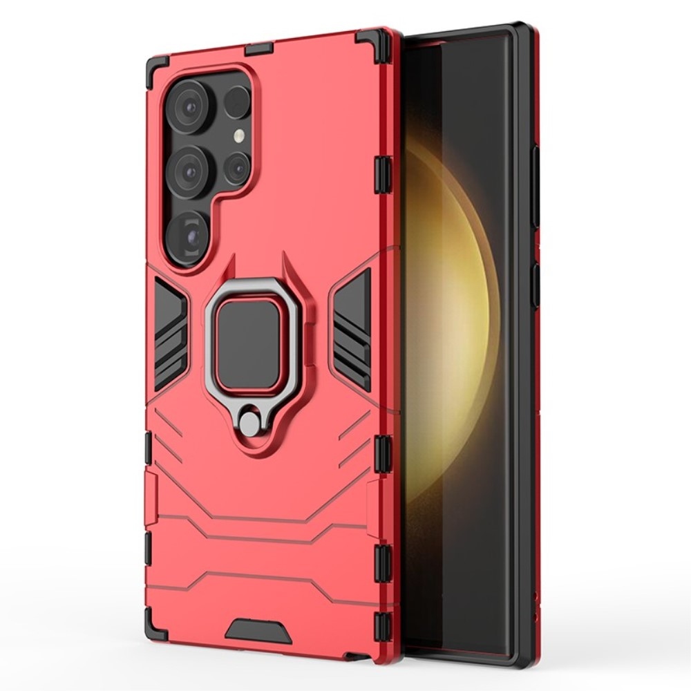 Guardy tartós borító Samsung Galaxy S24 Ultra készülékhez - piros