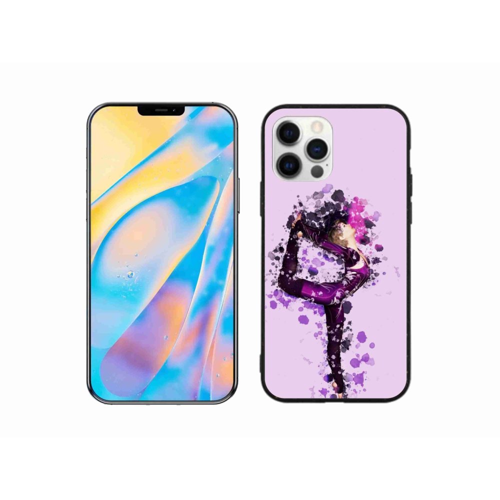 Gél borítás mmCase iPhone 12 készülékhez - balerina