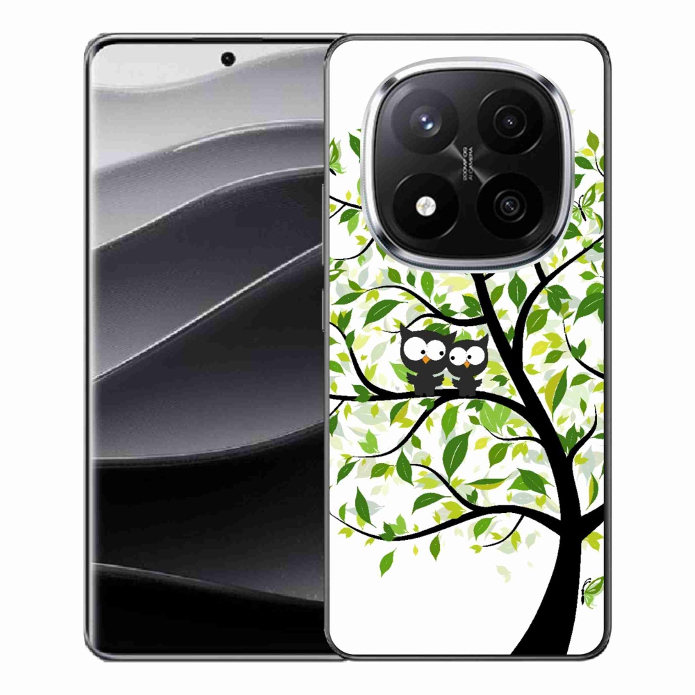 Gél borítás mmCase a Xiaomi Redmi Note 14 Pro+ 5G számára - baglyok a fán