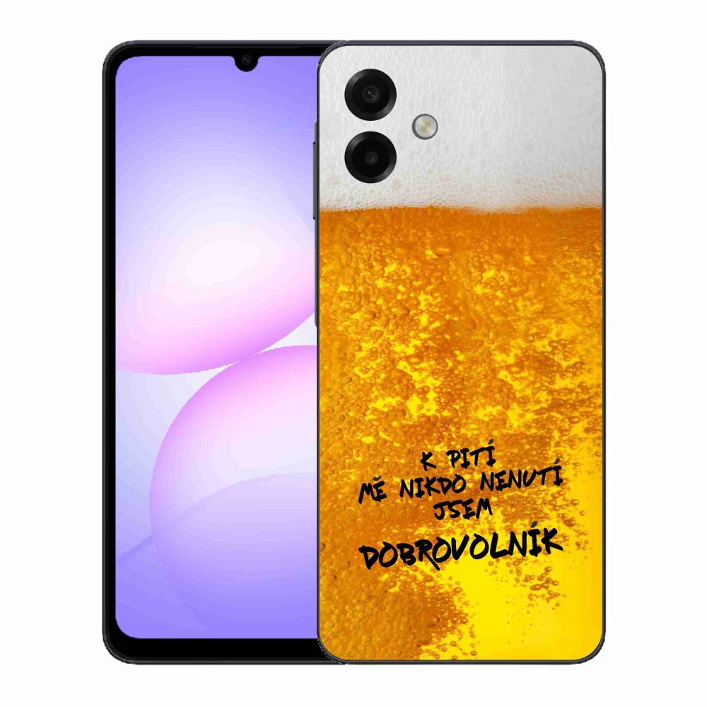 Gél borítás mmCase Samsung Galaxy A07 4G - sör motívum 4